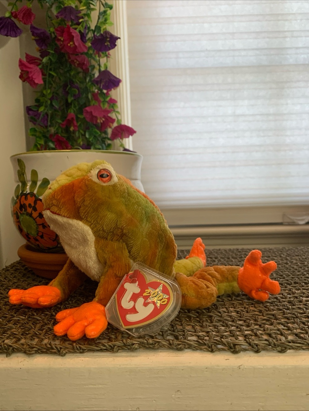 Ty “Prince” Plush Collectible 2000 Frog Toy